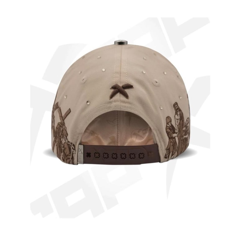 Gorra XCAP modelo Viacrucis. Beige color-No box includes 4