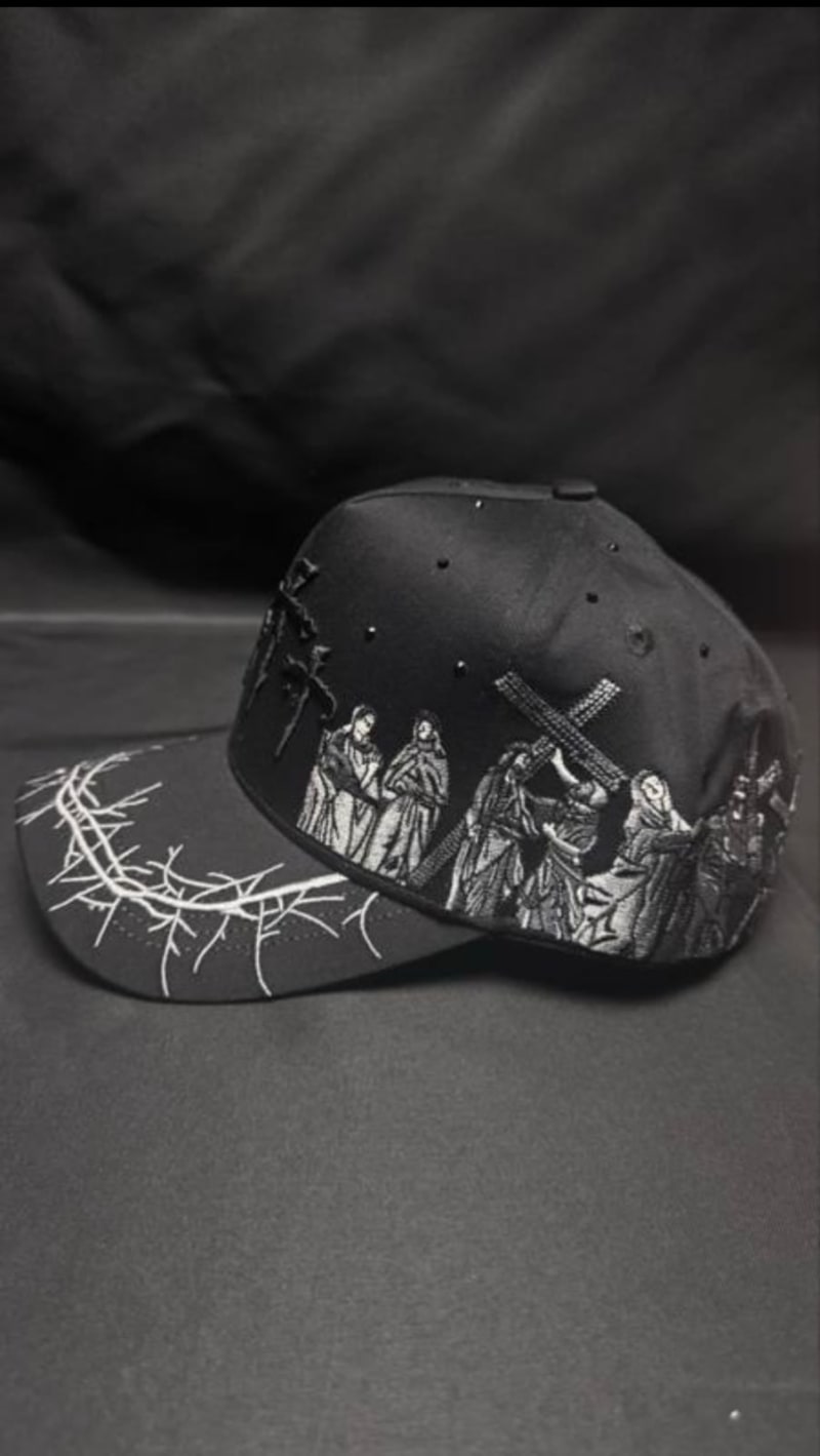Gorra XCAP modelo Viacrucis. Black color-No box includes 2
