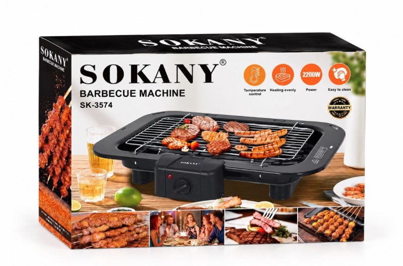 PARRILLA ELECTRICA SOKANY 3574 1