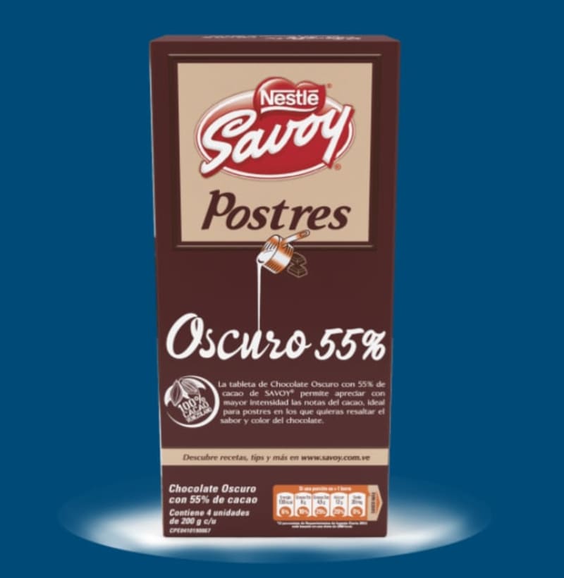 Chocolate Savoy Postre 1
