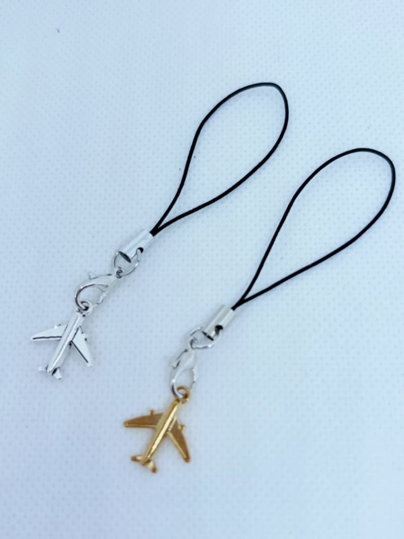 Colgante de avión para celulares y dispositivos ✈️💙 1