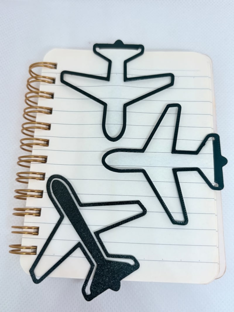 Separador de hojas con forma de aeronave ✈️💙 1