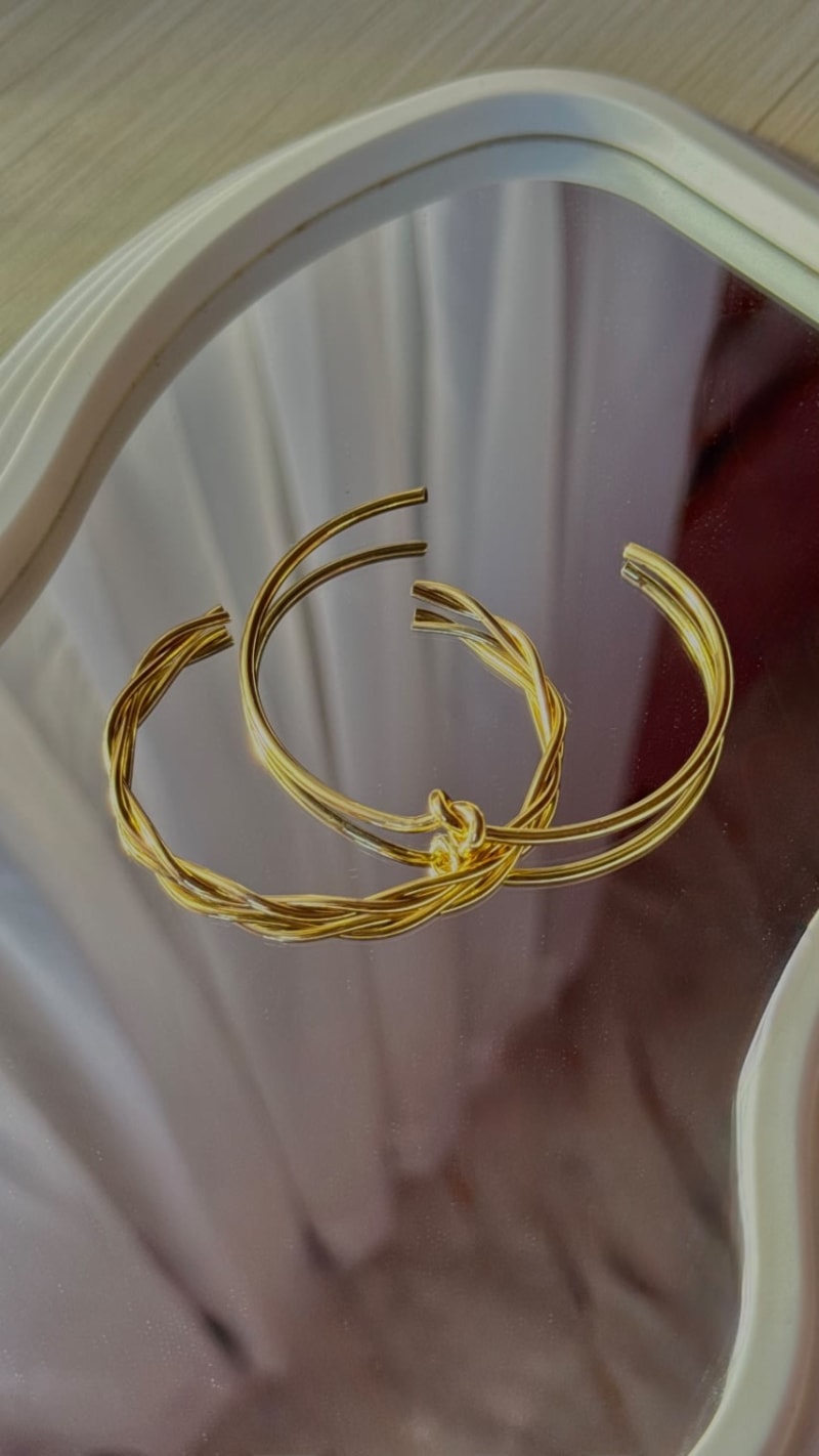 pulsera nudo y trenzada 1