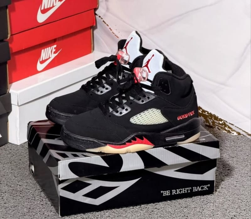 Nike Air Jordan 5 Retro Gore-Tex "Off-Noir 1