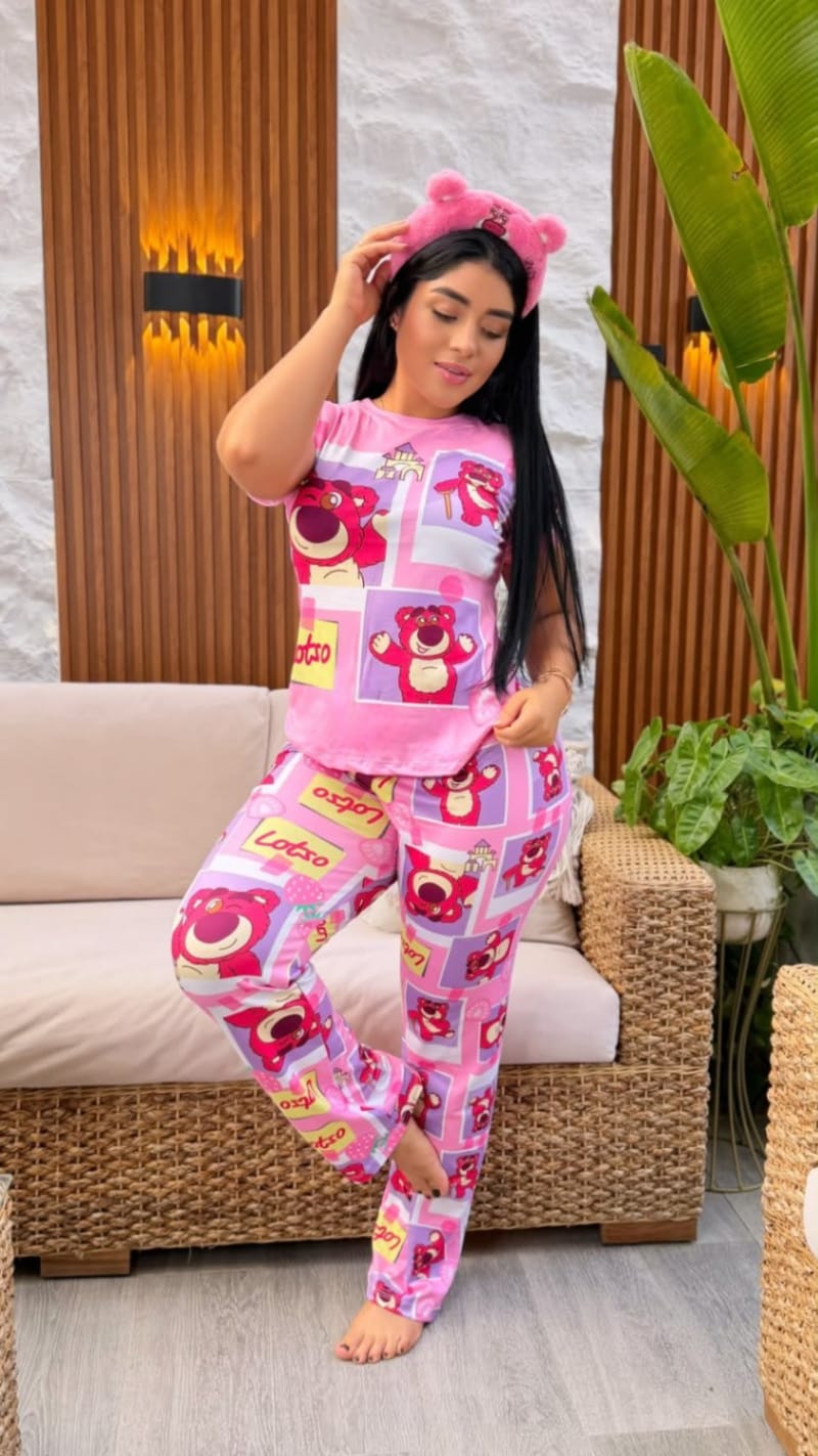 PIJAMA PANTALÓN CAMISETA 4