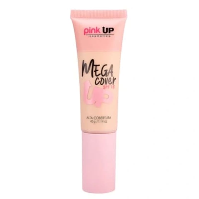 Base Maquillaje Mega Cover Pink Up 1