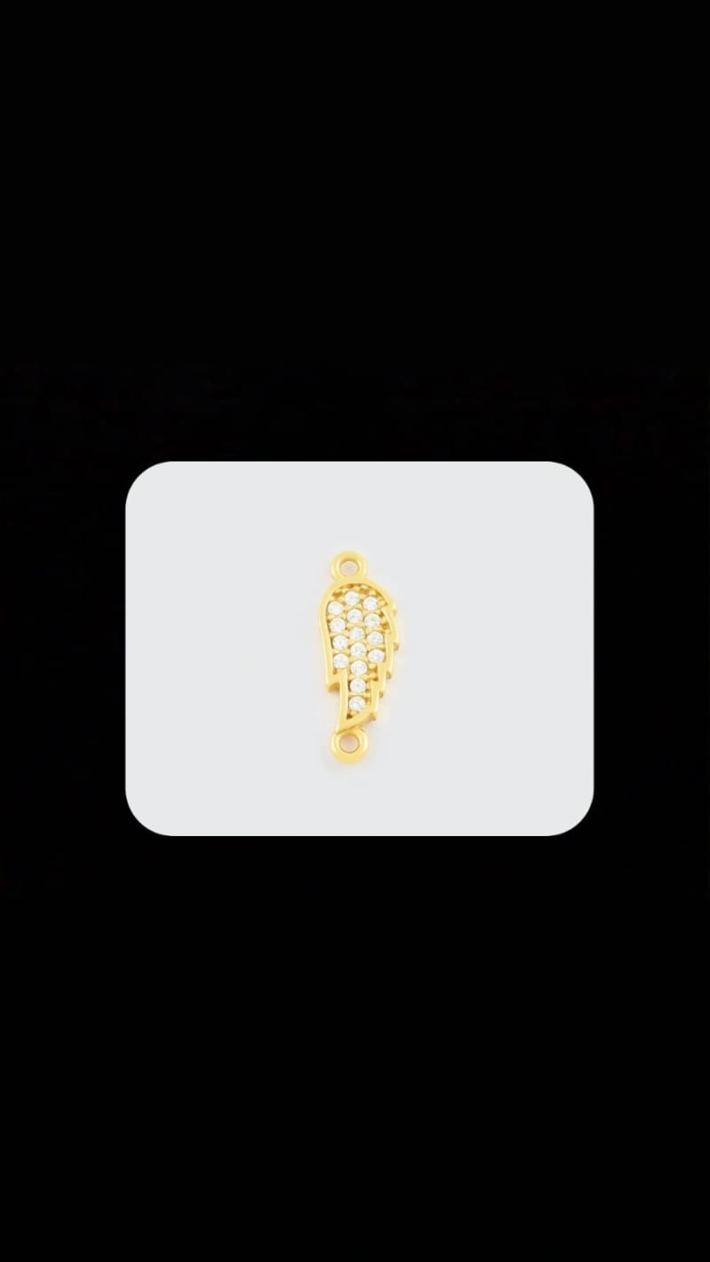 Herrajes en oro laminado 18k 11