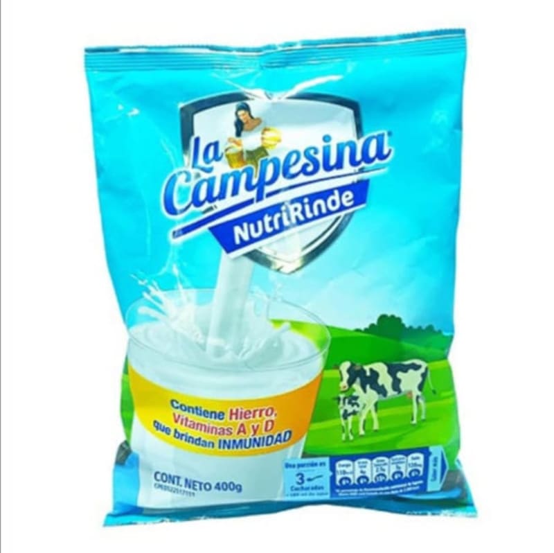 Leche Campesina y La Campiña 400Gr 1