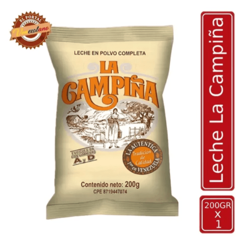 Leche La Campiña 200Gr 1