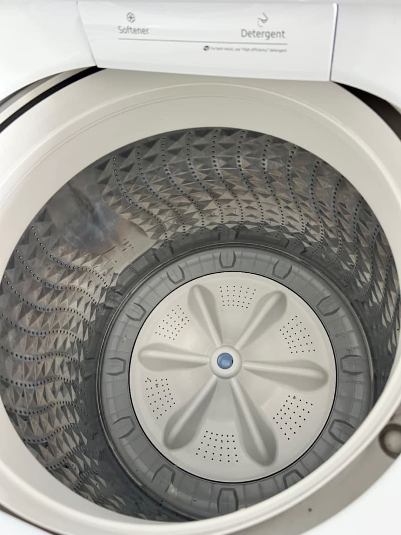 Samsung White Washer & Dryer 2