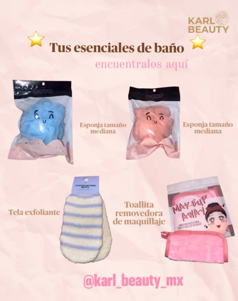 ESPONJAS DE BAÑO 5