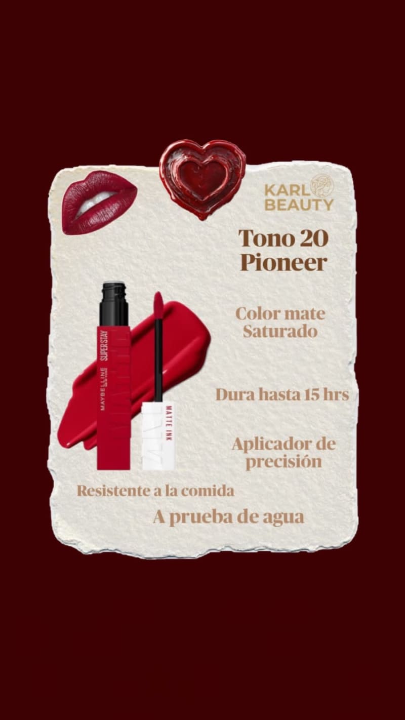 LABIAL MATTE MAYBELLINE 1