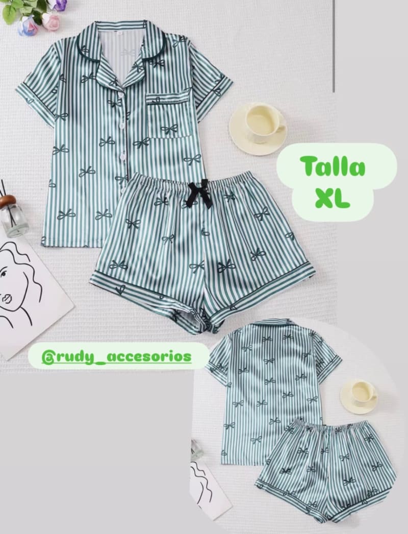 ✨💖 Hermosas pijamas en satín…💖✨ 4
