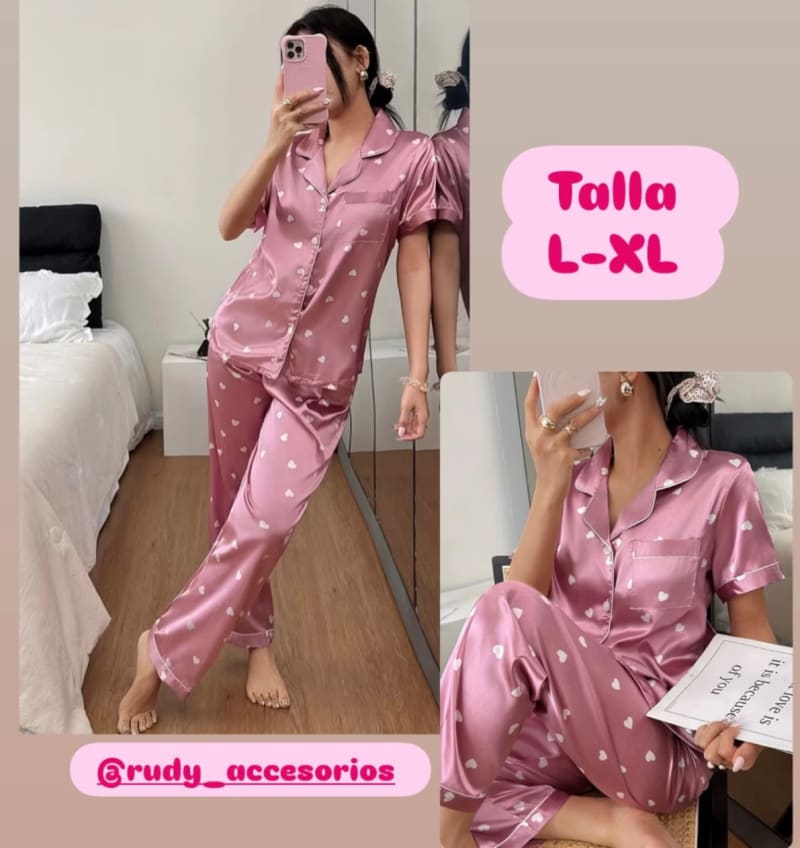 ✨💖 Hermosas pijamas en satín…💖✨ 11
