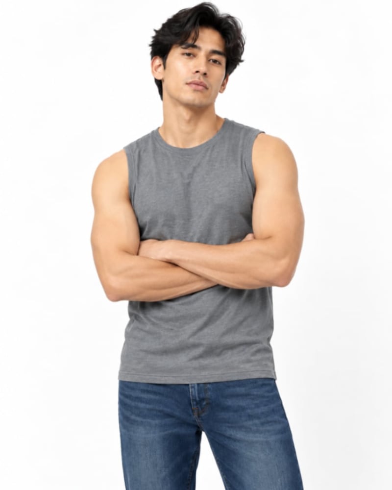 Polera Acid Wash Tank Top 2