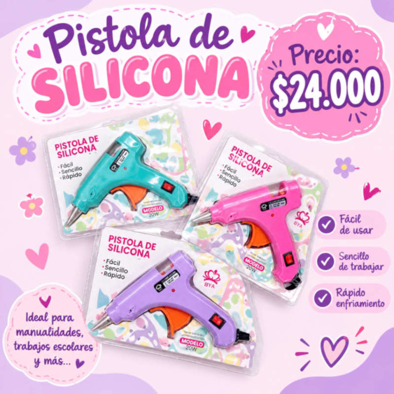 PISTOLA DE SILICONA 1