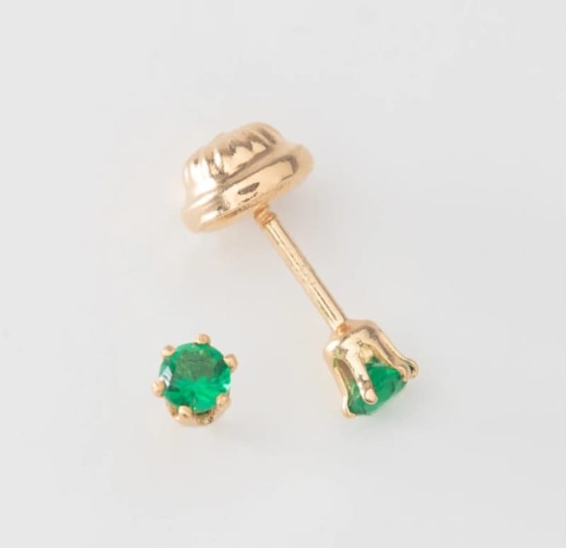 Topos en oro laminado 18k 1