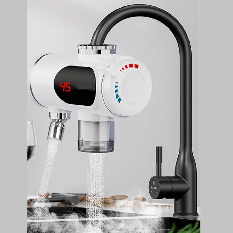 CALENTADOR Y PURIFICADOR DE AGUA ELÉCTRICO PARA GRIFO 3000W 220V 5-45° ZSW-D04 4