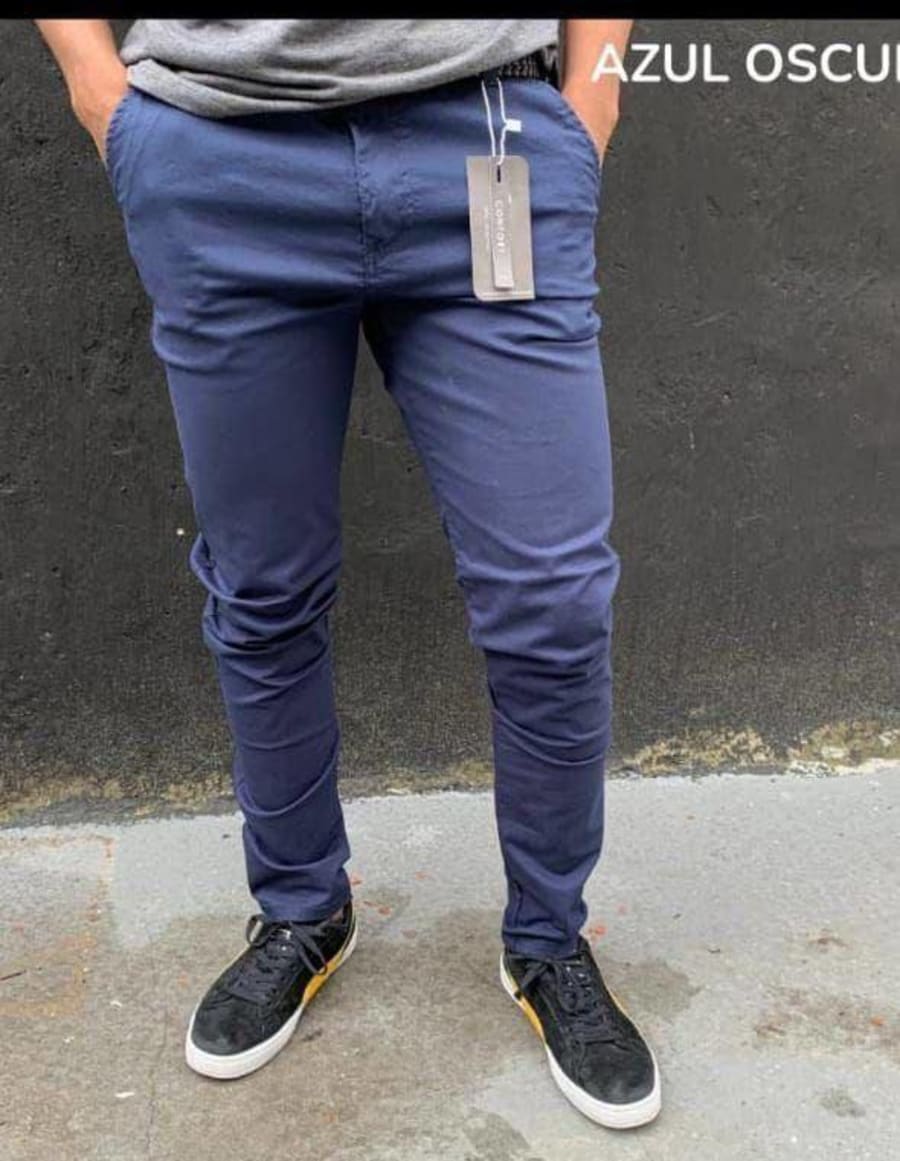 😍🎉👖.pantalón para caballero dril tipo chino en corte Slim Fit (semi-ajustado).😍😻👖 11