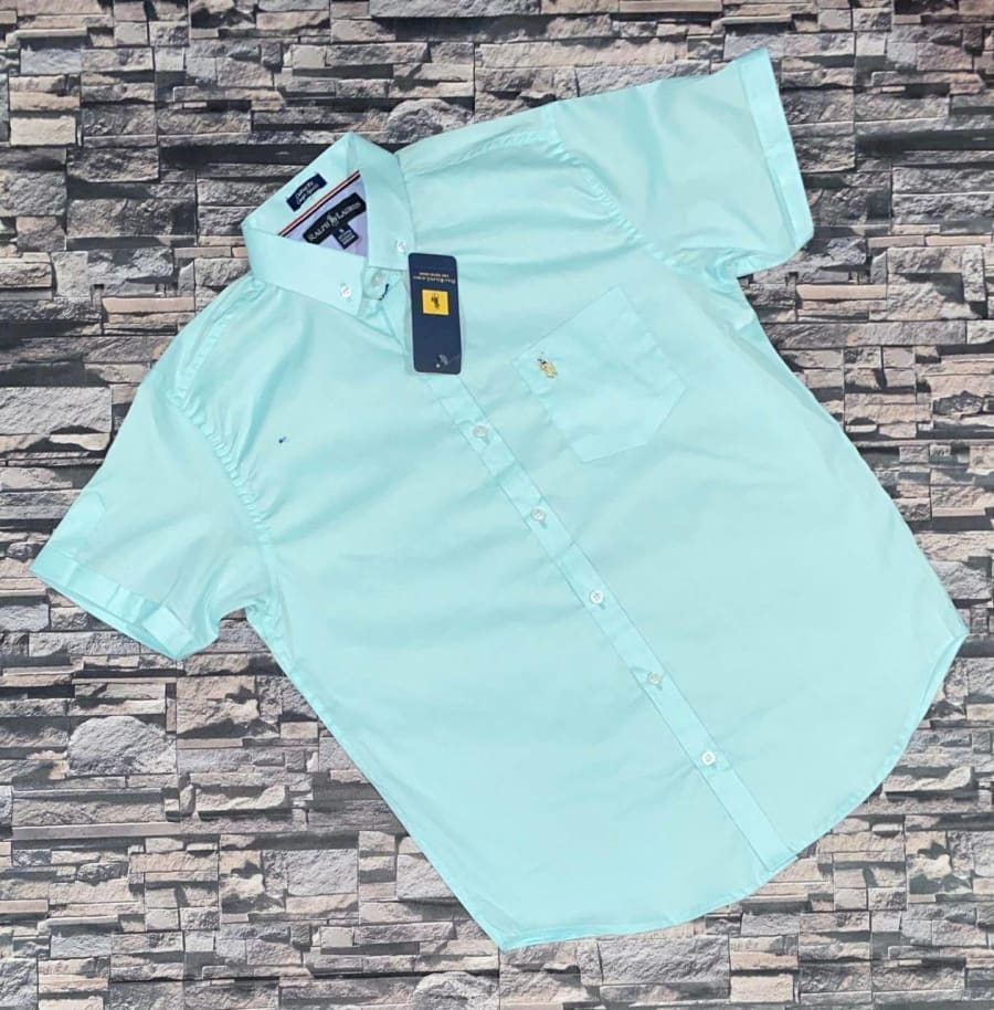👔😻..camisa de manga corta de la prestigiosa marca Ralph Lauren..😻👔 6