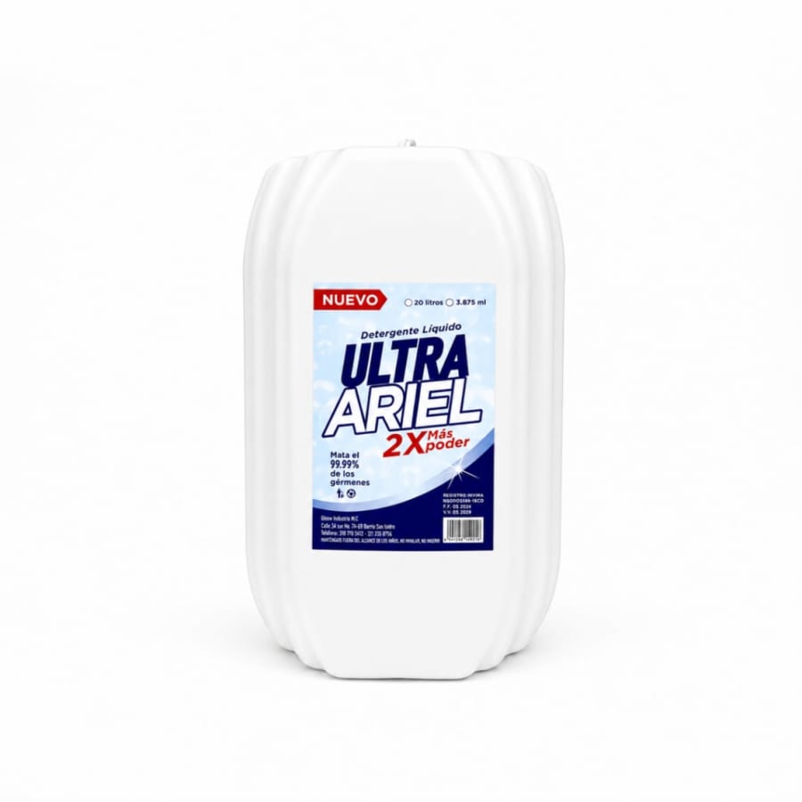 Garrafa 20L Detergente Ariel 1