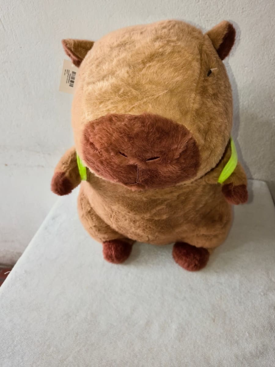 hermoso peluche de capibara 50 cm 2