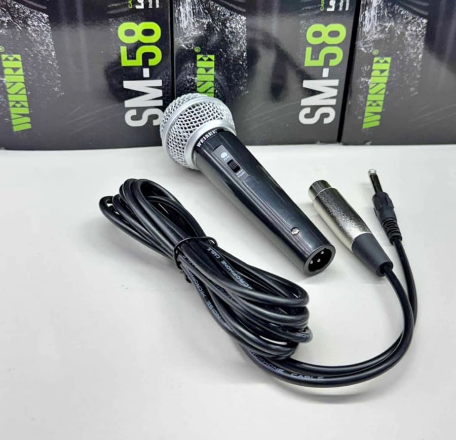 🎤 Micrófono SM58 con Cable 1