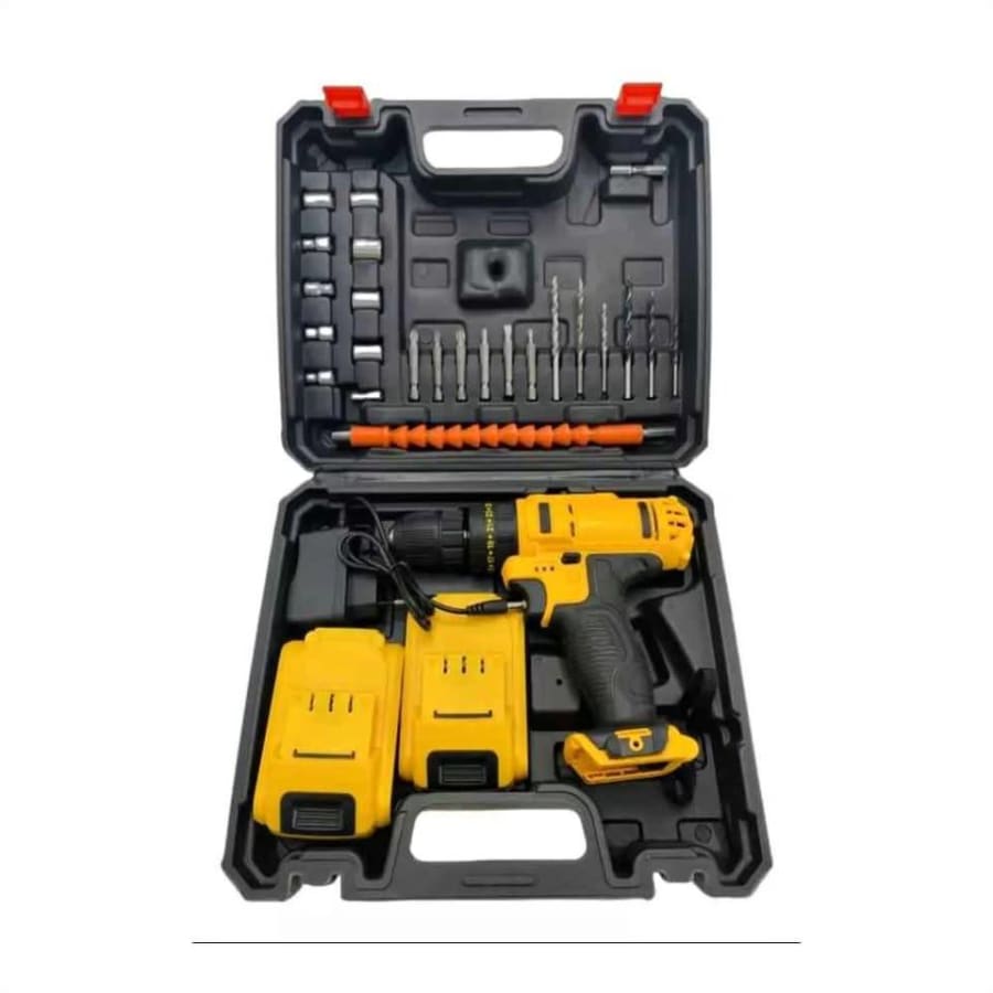 Taladro Inalambrico Taladro Profesional Con Maletin Y Accesorios 5
