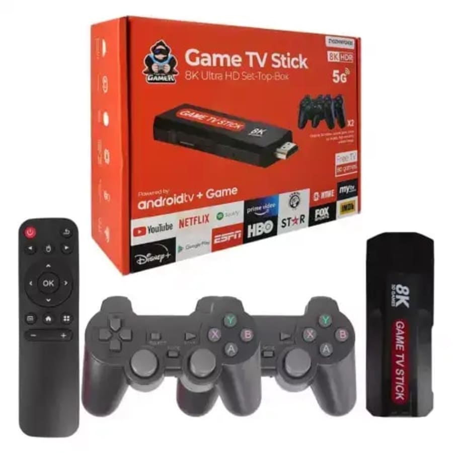 Consola Retro X8 Android Inalambrica TV y Juegos + HDMI 8K 2