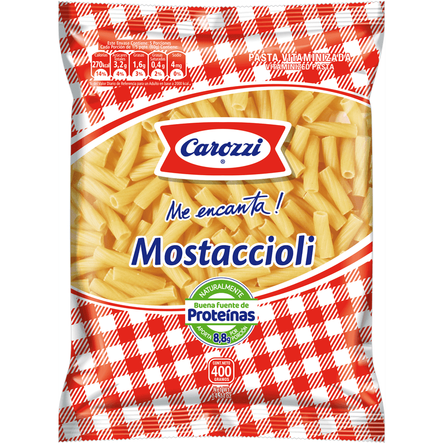 Fideo carozzi mostaccioli 1