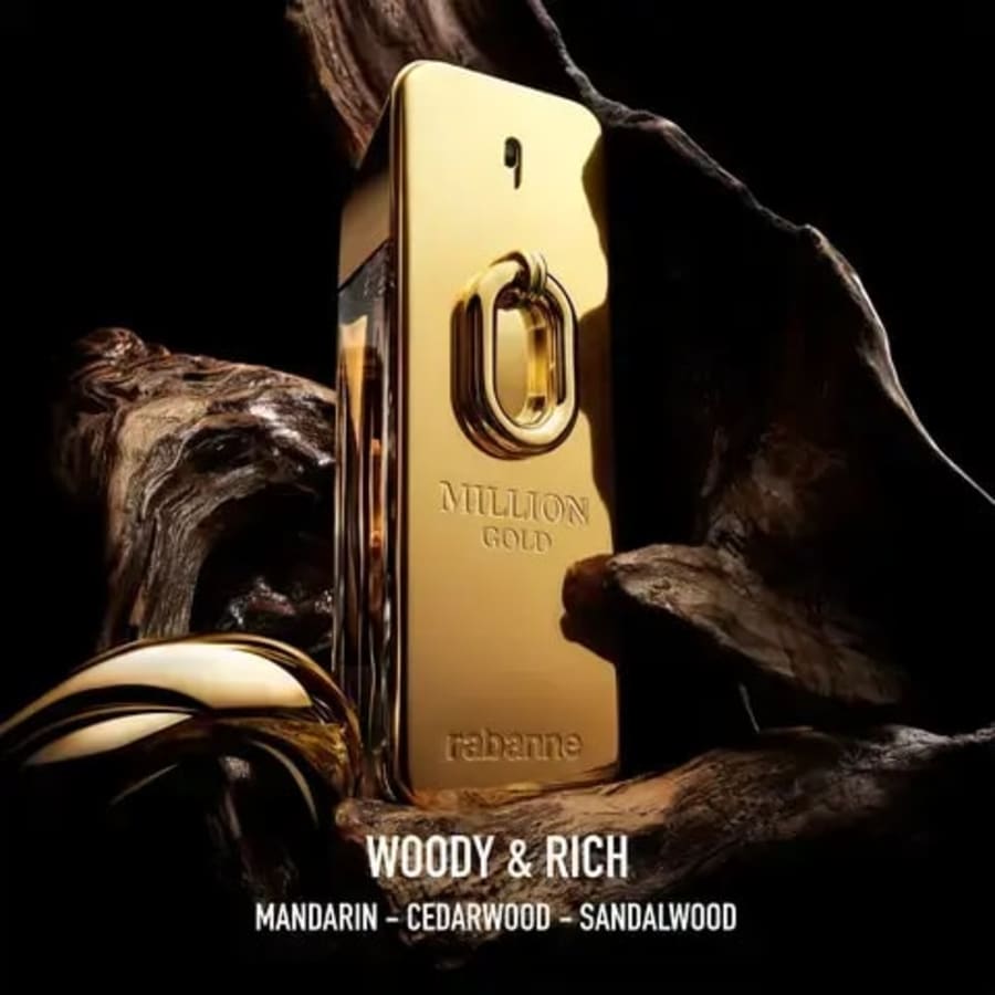 Perfume Hombre Million Gold For Him 100 ml Eau de parfum 2