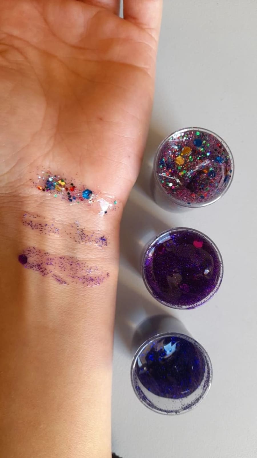 Glitters en gel 2