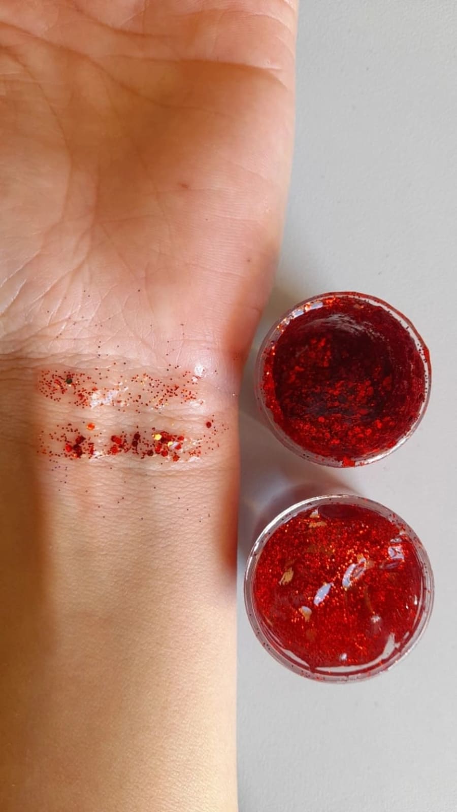 Glitters en gel 3