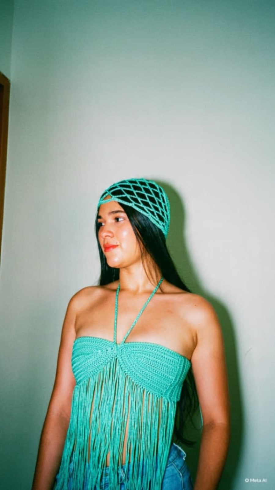 Mesh hats azul 2