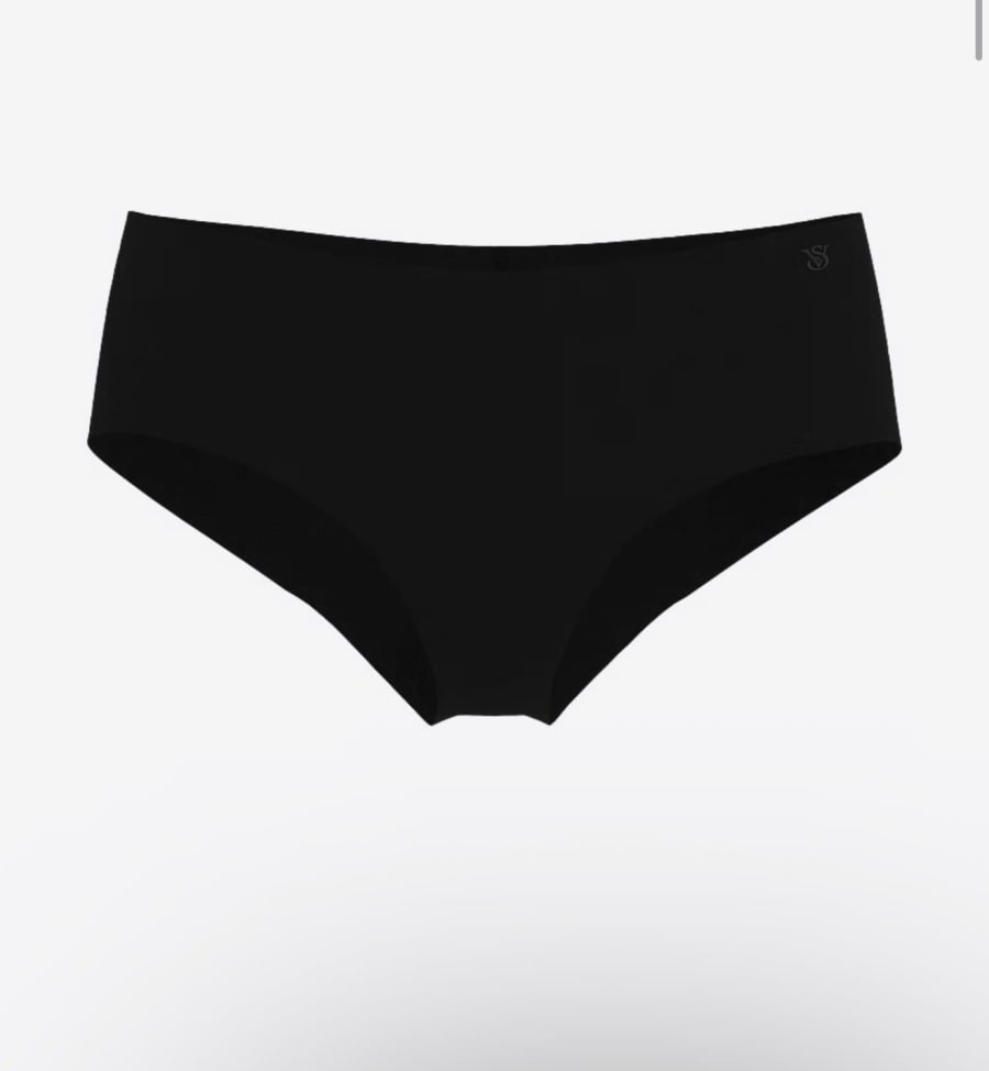 Panti sin costura negro Victoria’s Secret 1
