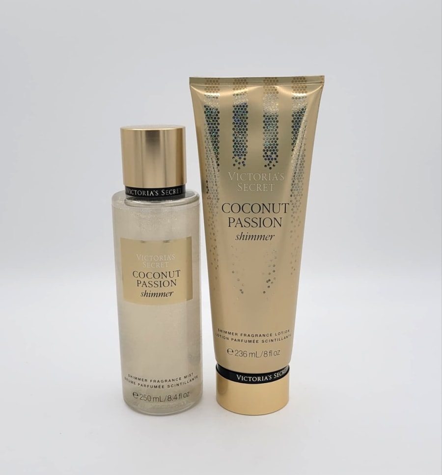 Combo Coconut Passion Shimmer de Victoria’s Secret 1