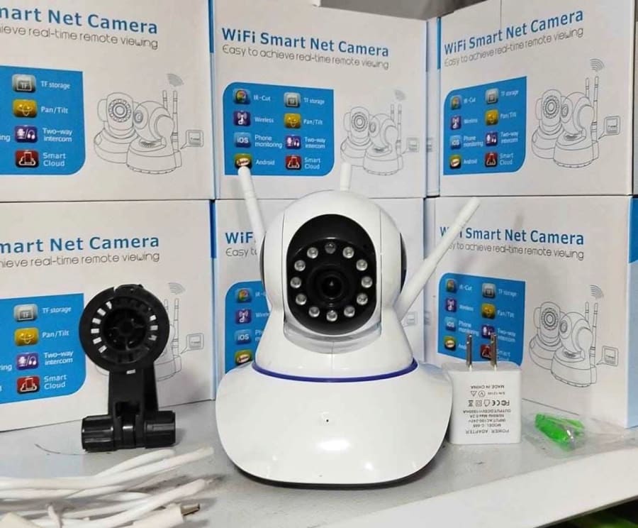 📷 CÁMARA WIFI 360° DE 3 ANTENAS 1