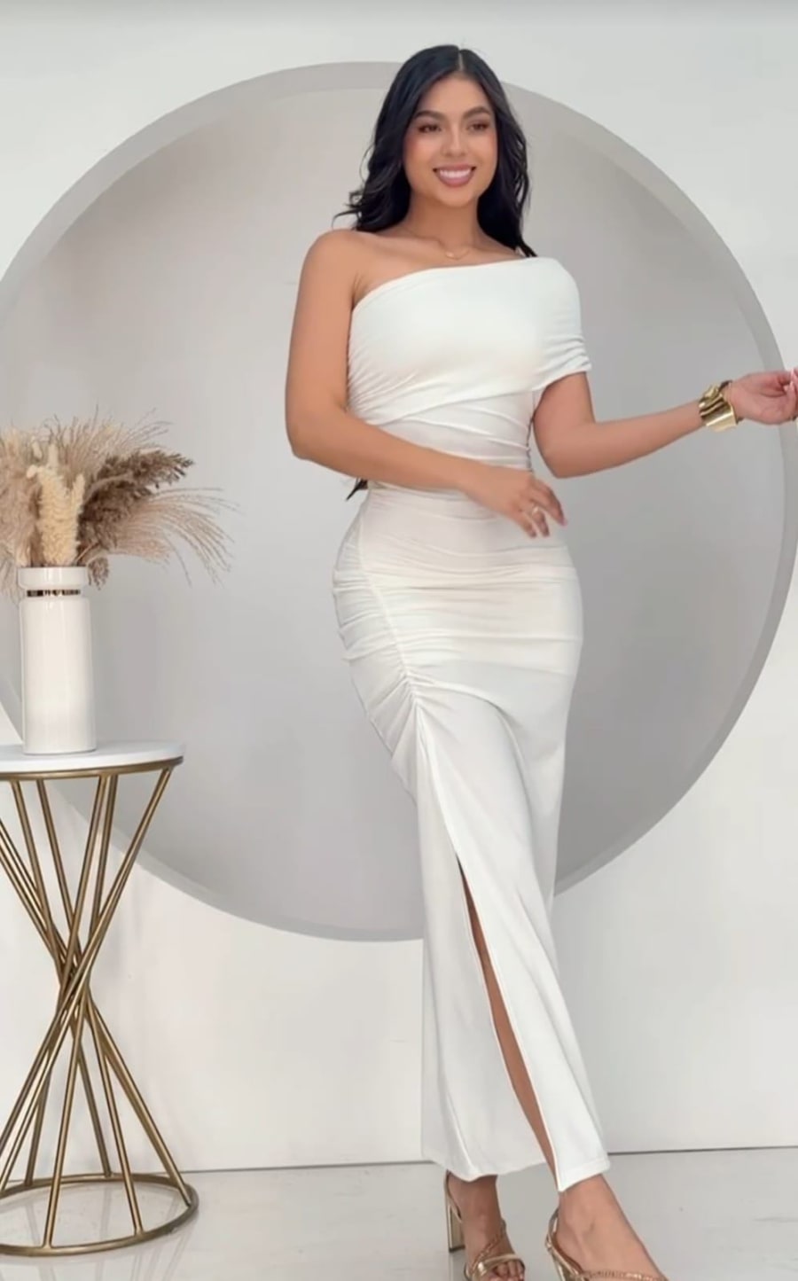 VESTIDO ASIMETRICO LARGO 2