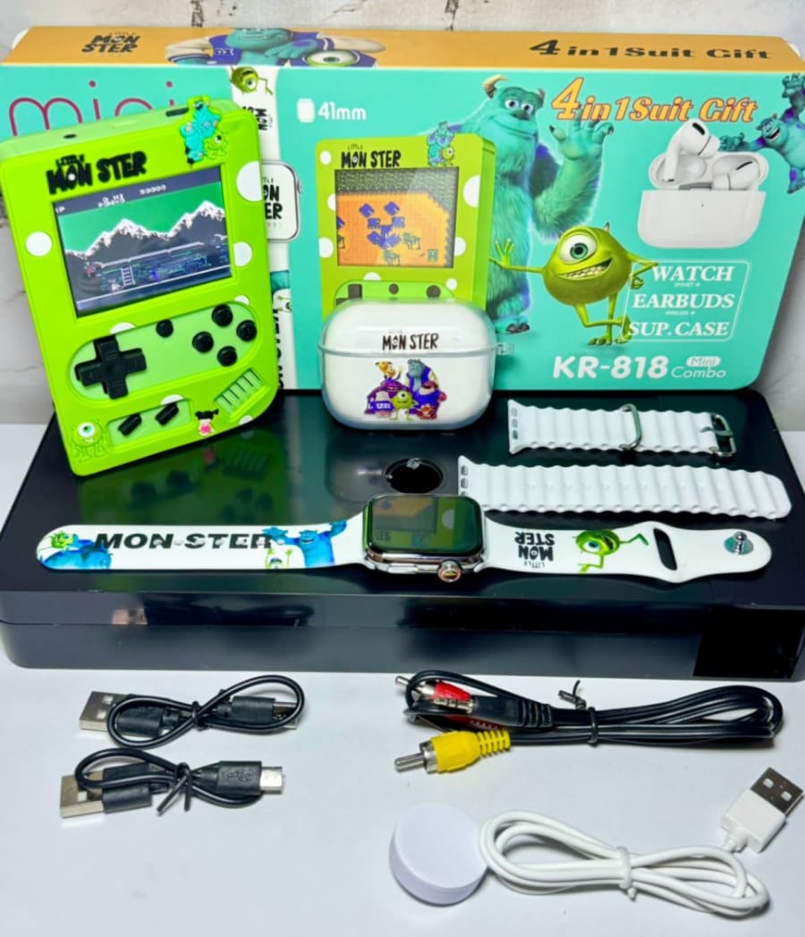 Combo Infantil Kr718 Mini 4 En 1 4