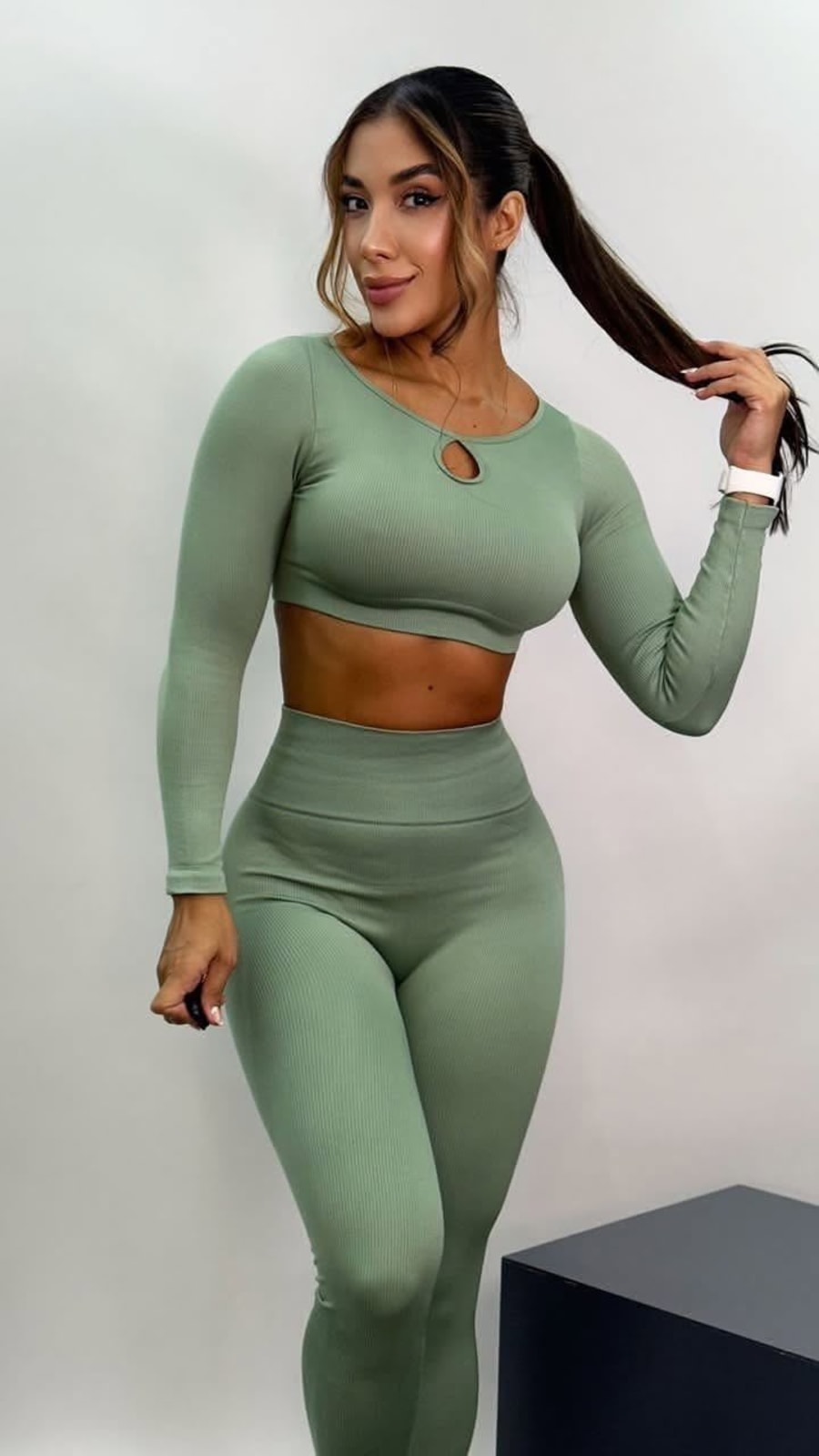 Croptop manga larga 2