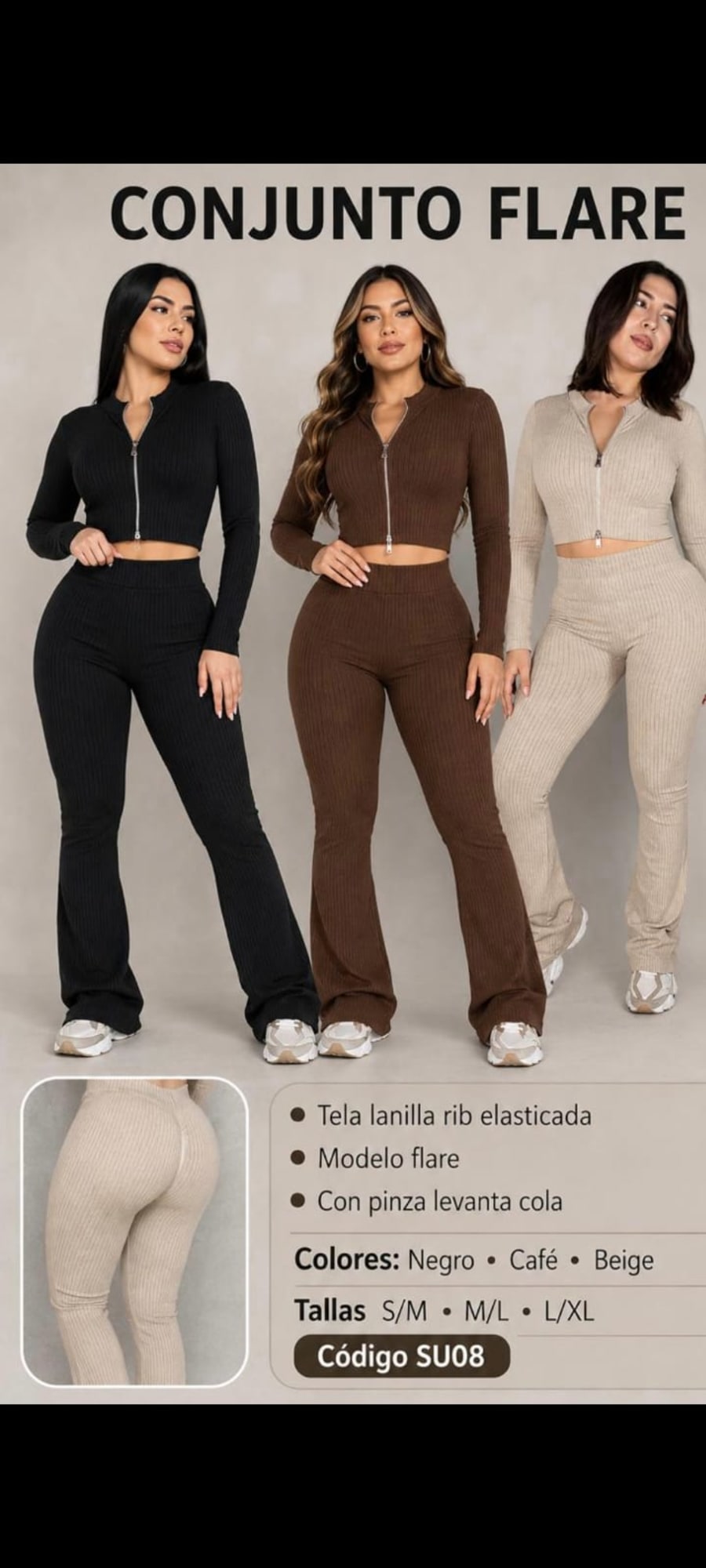Conjuntos Flare Deportivos Mujer 1
