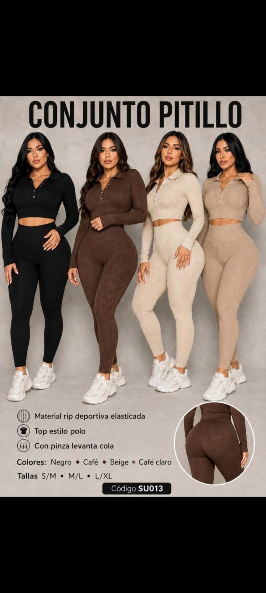 Conjuntos Deportivos Pitillo Mujer 1