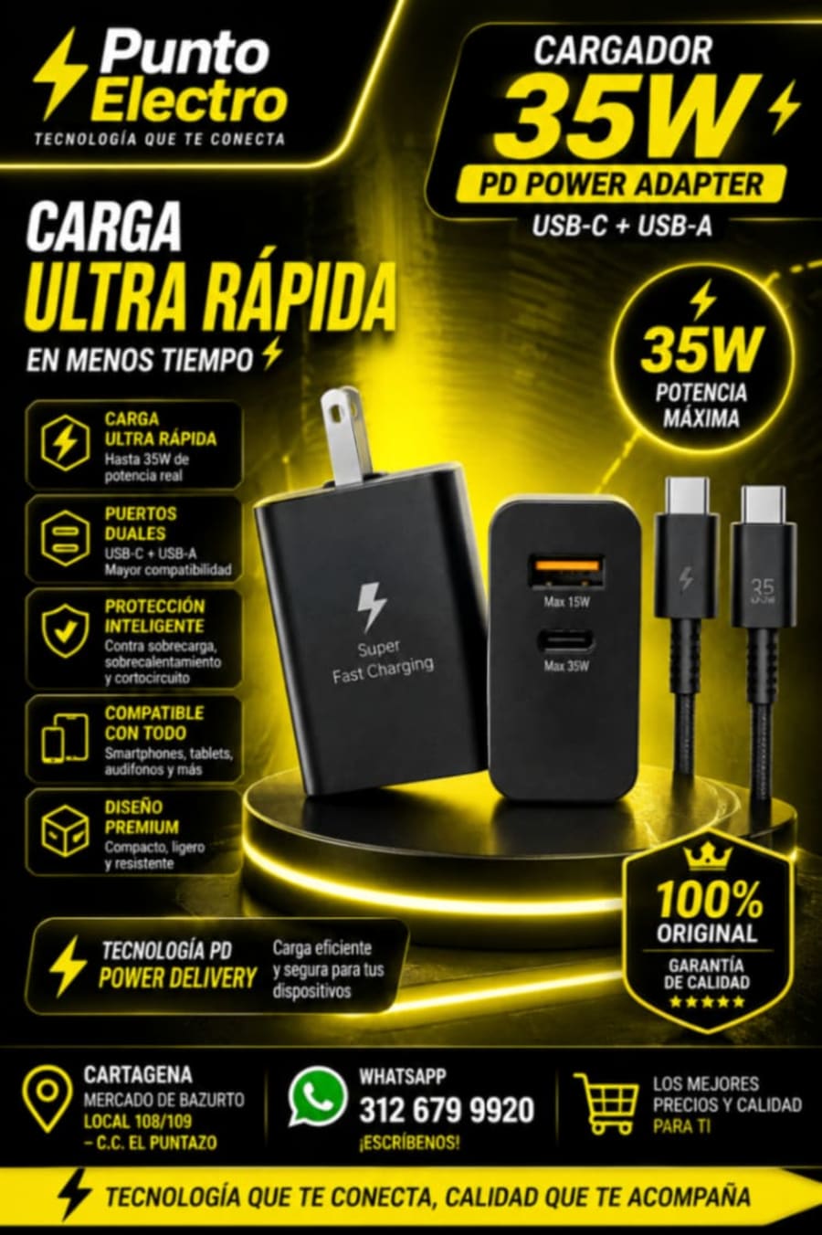 Cargadores tipo -c carga rápida 2