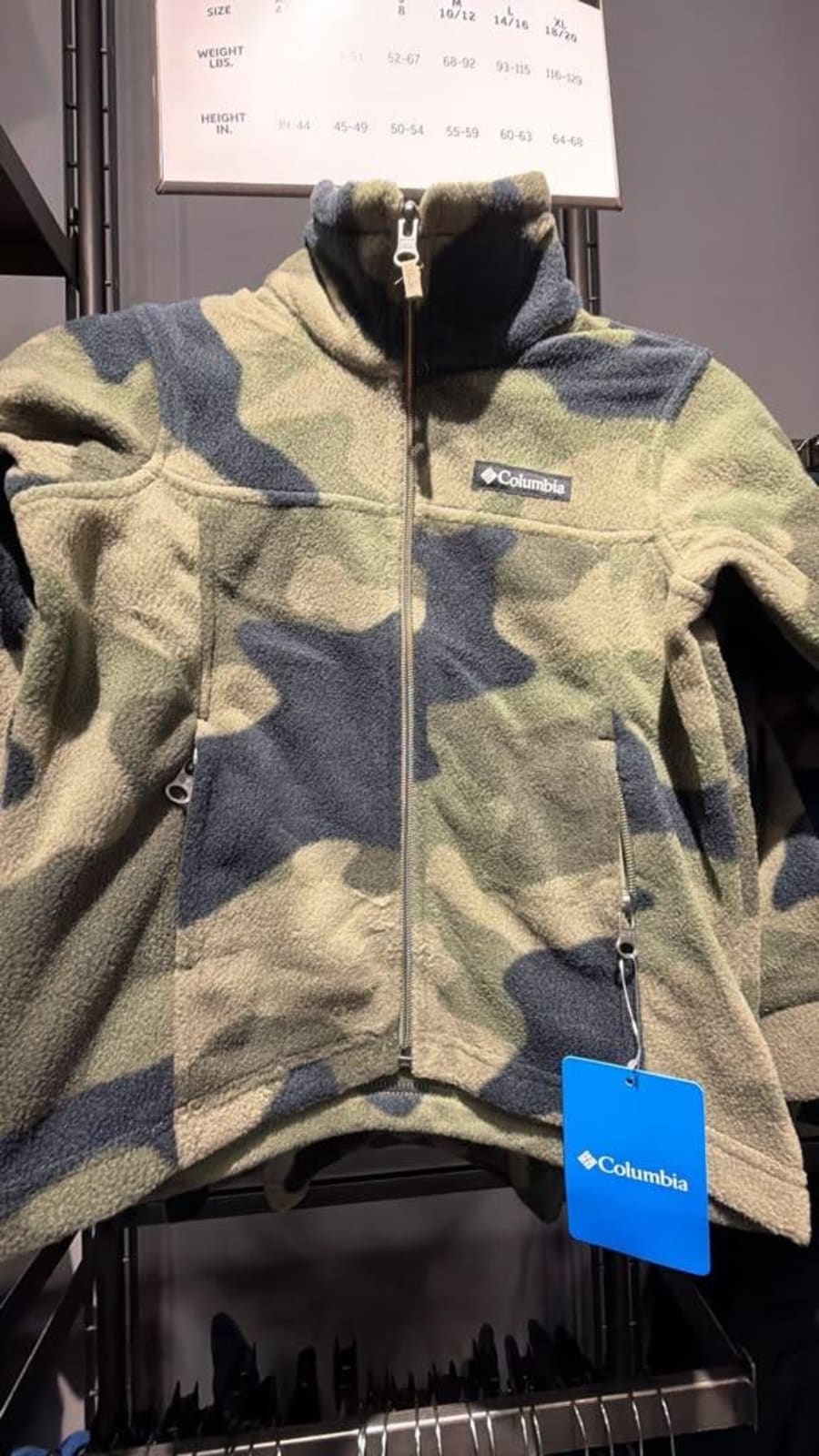 Columbia chaqueta fleece 1