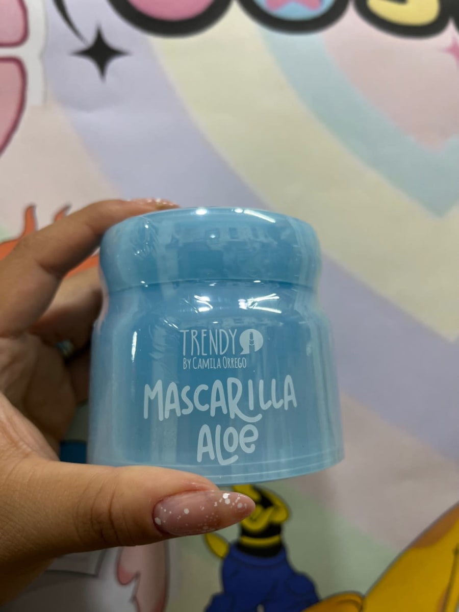 MASCARILLA ALOE TRENDY 🪴🩵 1