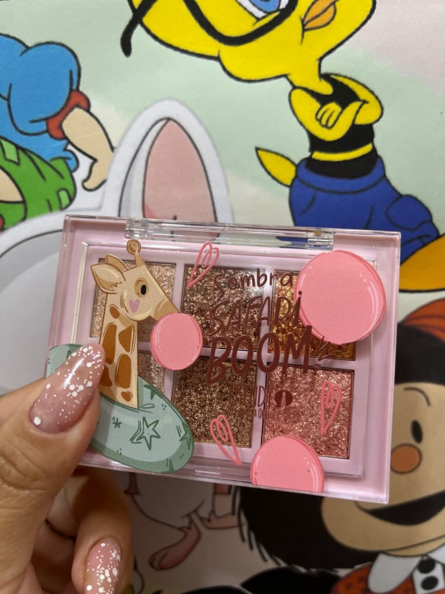 PALETA SOMBRAS SAFARI BOOM🌈🩷 2