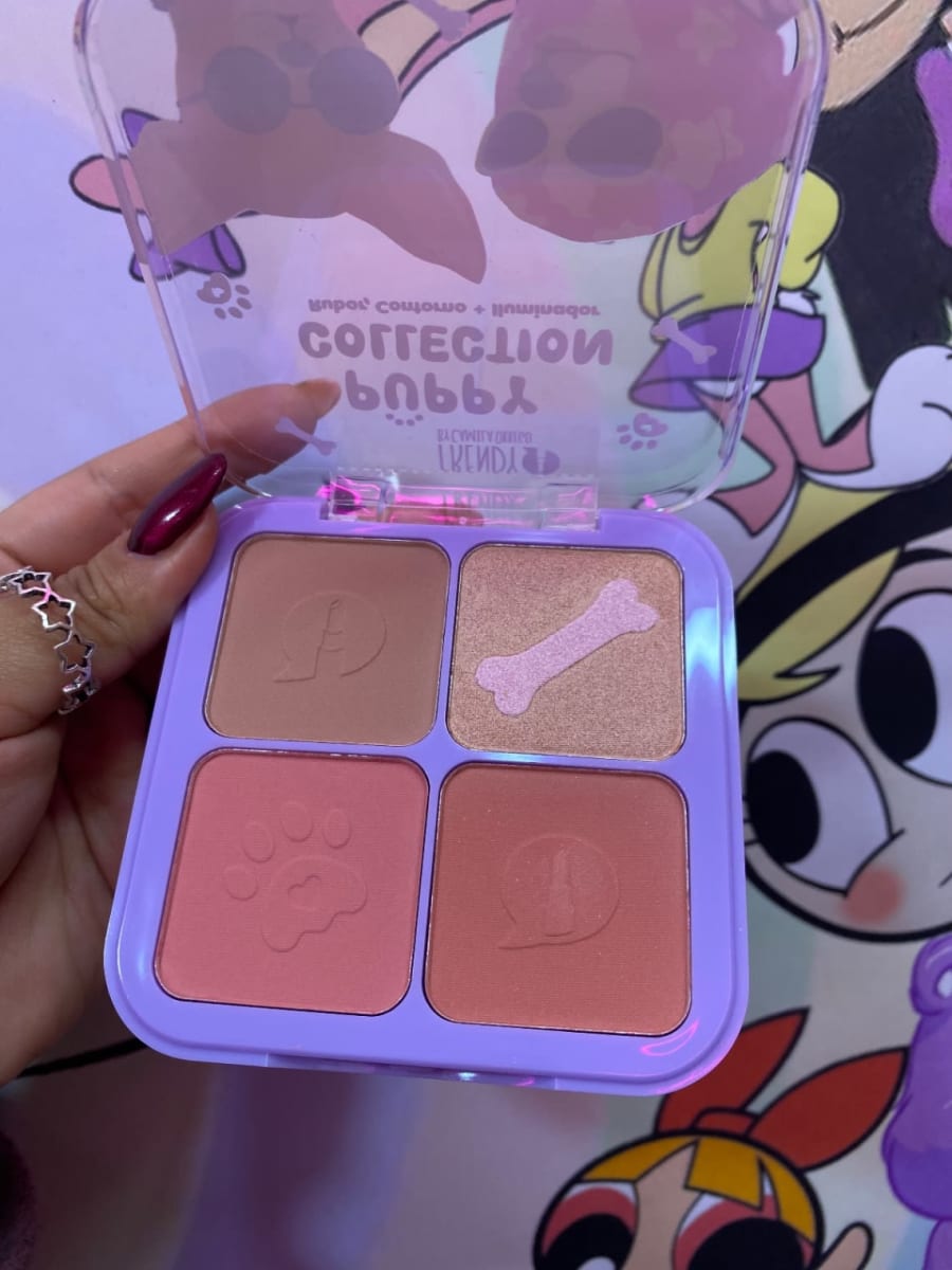 PALETA RUBOR PUPPY TRENDY 🐶✨ 1