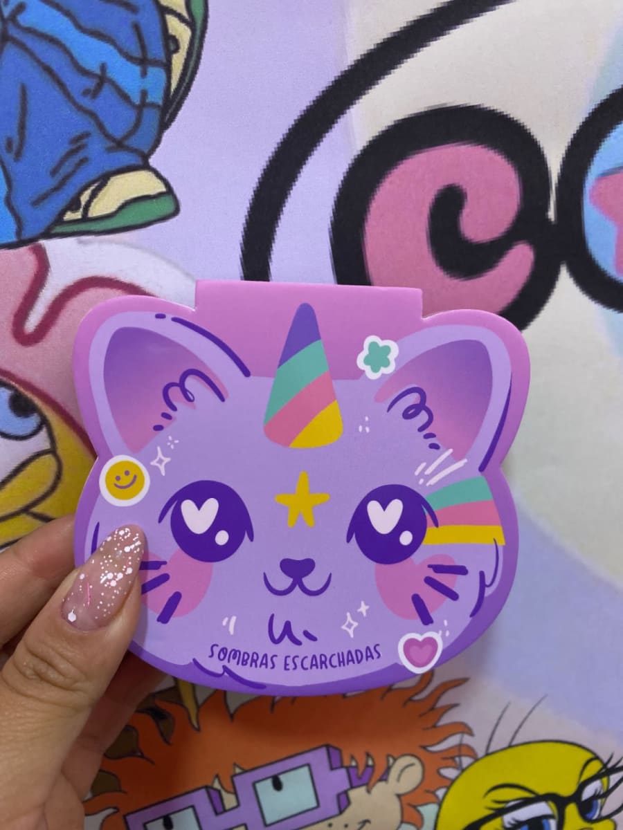 PALETA DE GLITTERS CAT DE TRENDY 🐱✨ 2