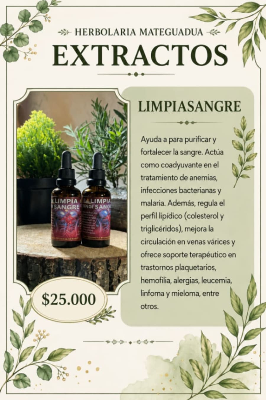 Limpia Sangre 1