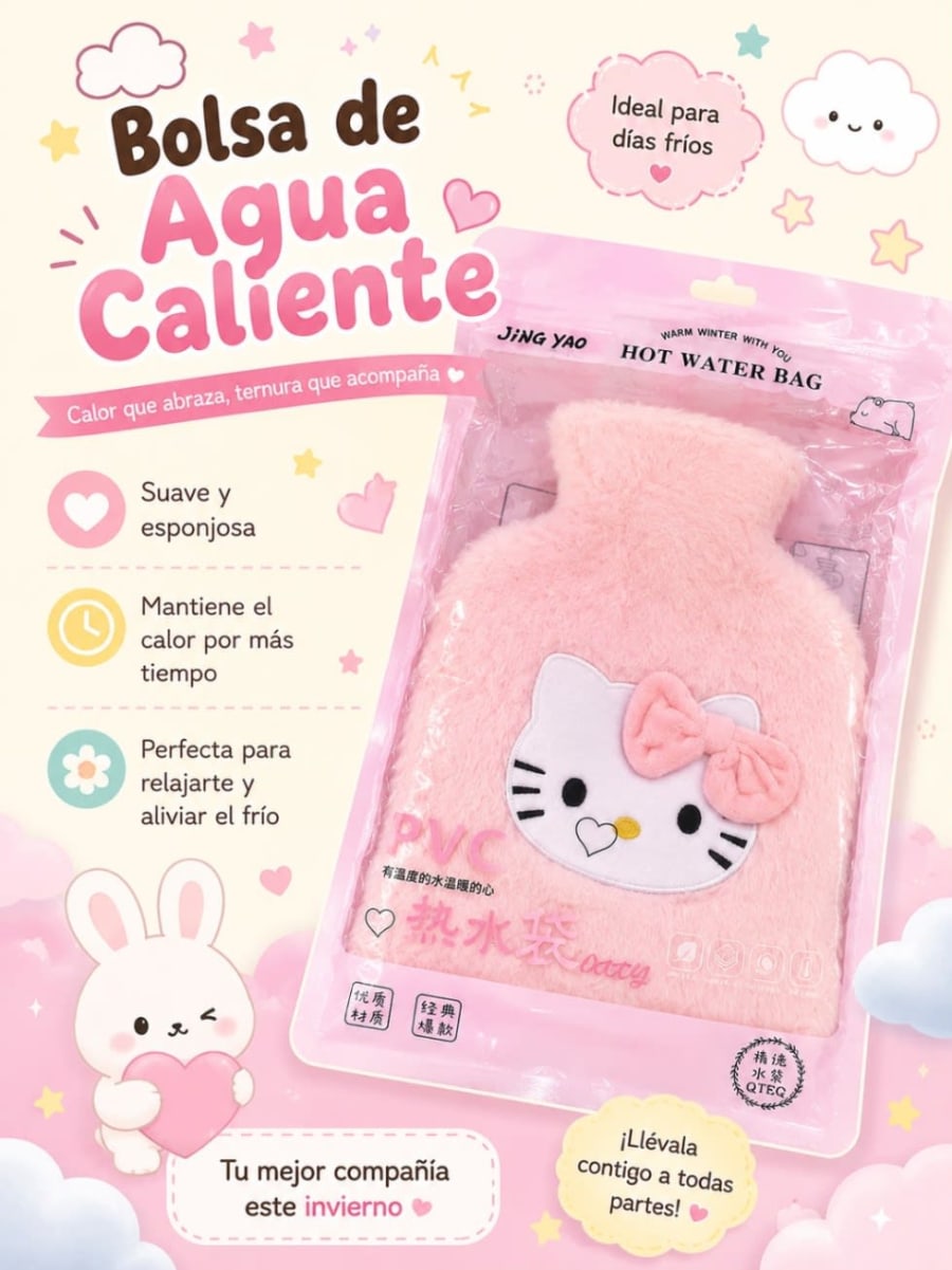 Bolsa Agua Caliente hello Kitty 1